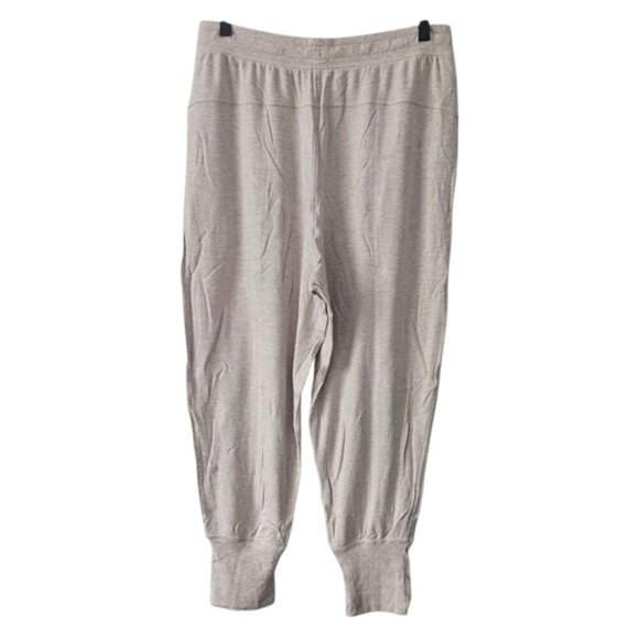 Lululemon Heathered Cashew Slouchy Still Chill Jogger Pant Size 10 - Picture 6 of 13